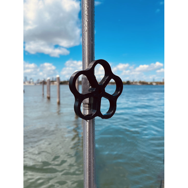 H2Go Freestanding Outdoor Shower With Garden Hose Attachment Wayfair